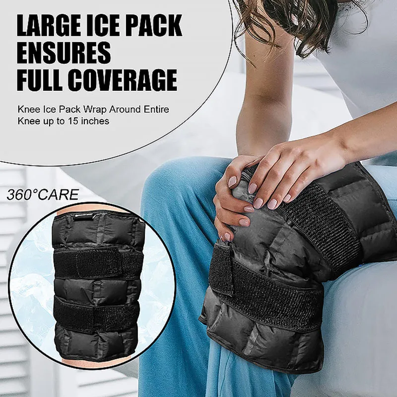 1 New Multi-compartment Self-absorbing Water Knee Pads Ice Packs Physiotherapy Hot Compresses Heated Knee Pads Sports Pads