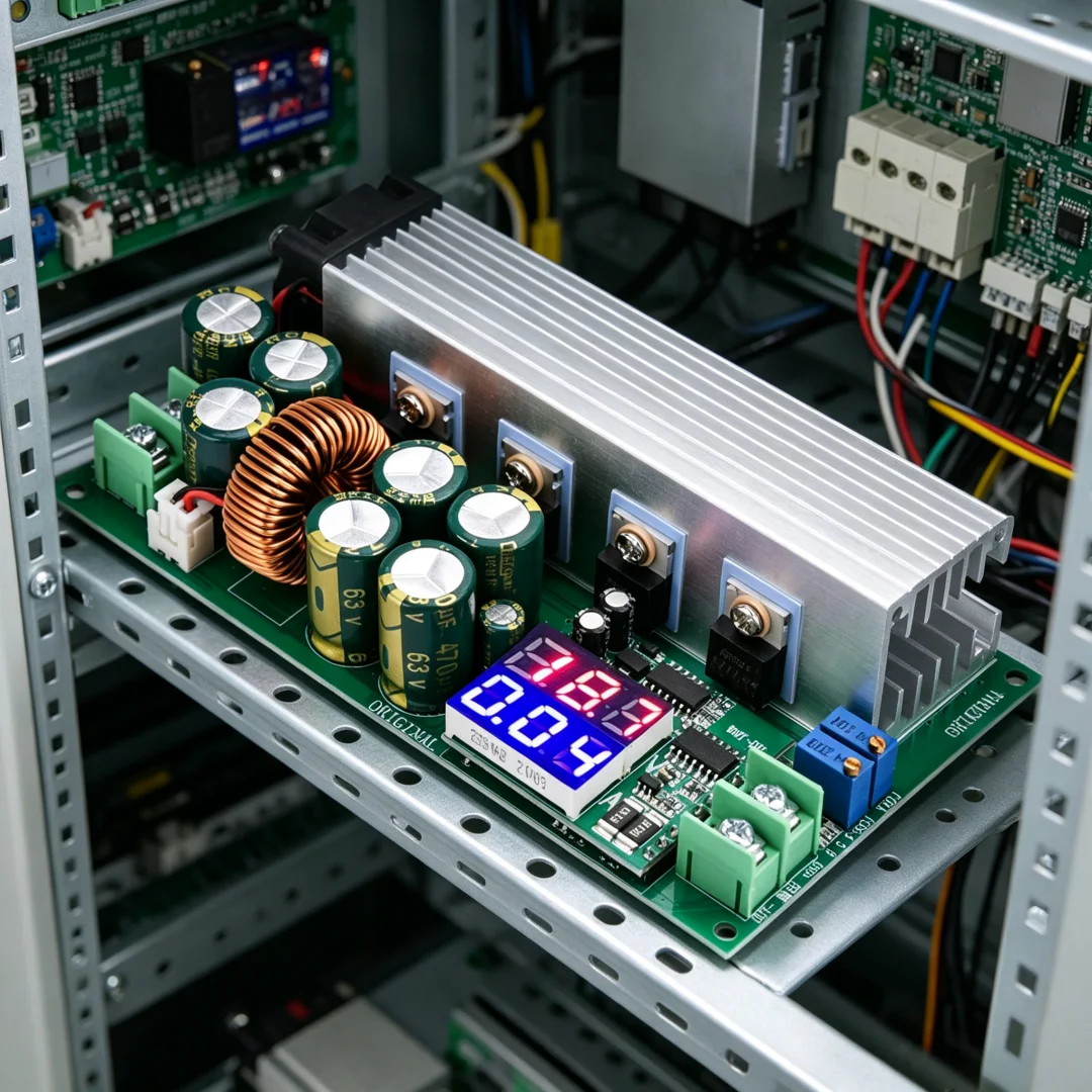 

DC12-80V 20A Adjustable Buck Constant Current Constant Voltage with Voltage Current Display 600W Buck Converter Module