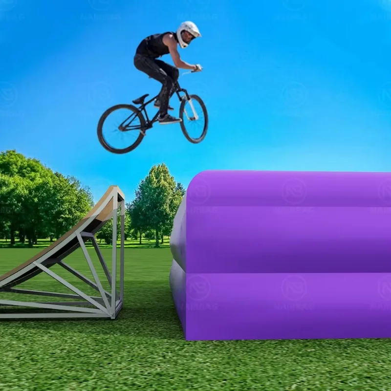 N Airbag Sport, Airbag Inflable para Bicicleta de Montaña, para Acrobacias, Saltos, Esquí, Airbag para Acrobacias, Foso de Aterrizaje Inflable Gigante