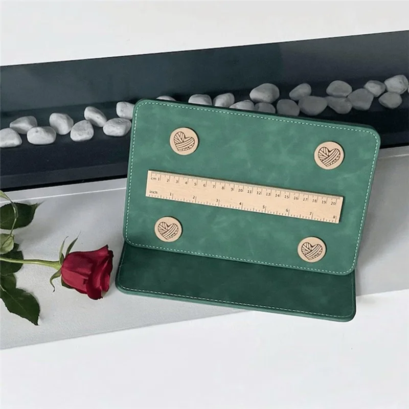 

ABYS-Chart Holder Knitting Tool, Knitting Tool Accessories Chart Holder,Knitting Pattern Holder,Crochet Pattern Holder Purple