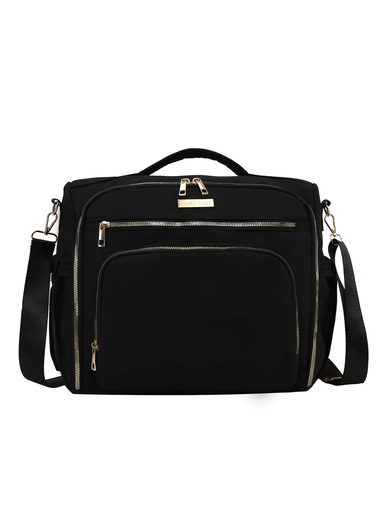 

Большая сумка-переноска для малыша, сумка через плечо, дорожная сумка, повседневная сумка с термоизоляцией для бутылочек и отделением для стакана.