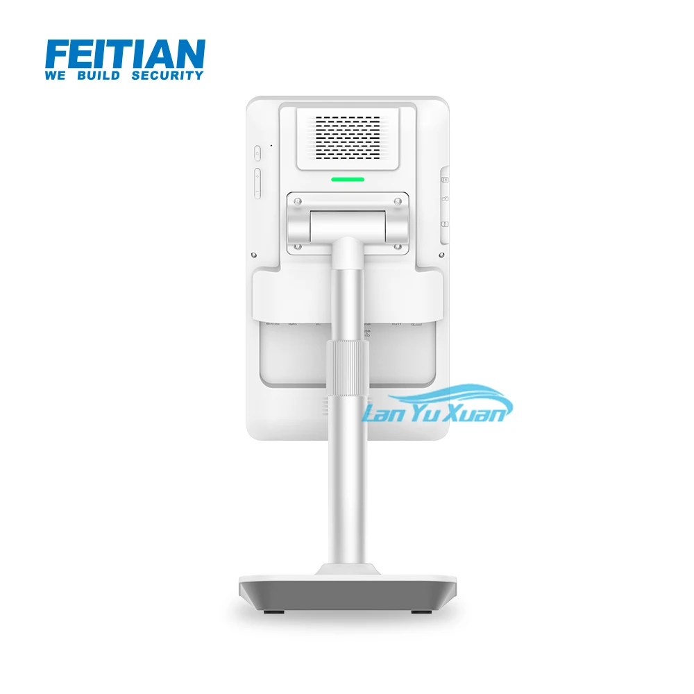 Terminale di pagamento con riconoscimento facciale da 10 pezzi All-in-One Android POS Smart cassiere C60 per Retial Store