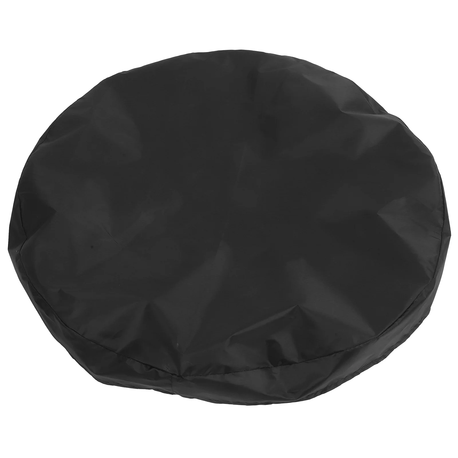 Сверхмощный чехол для костра, 100 см, водонепроницаемая ткань Оксфорд, плотно прилегающий ветрозащитный чехол для уличного гриля для использования в саду и патио