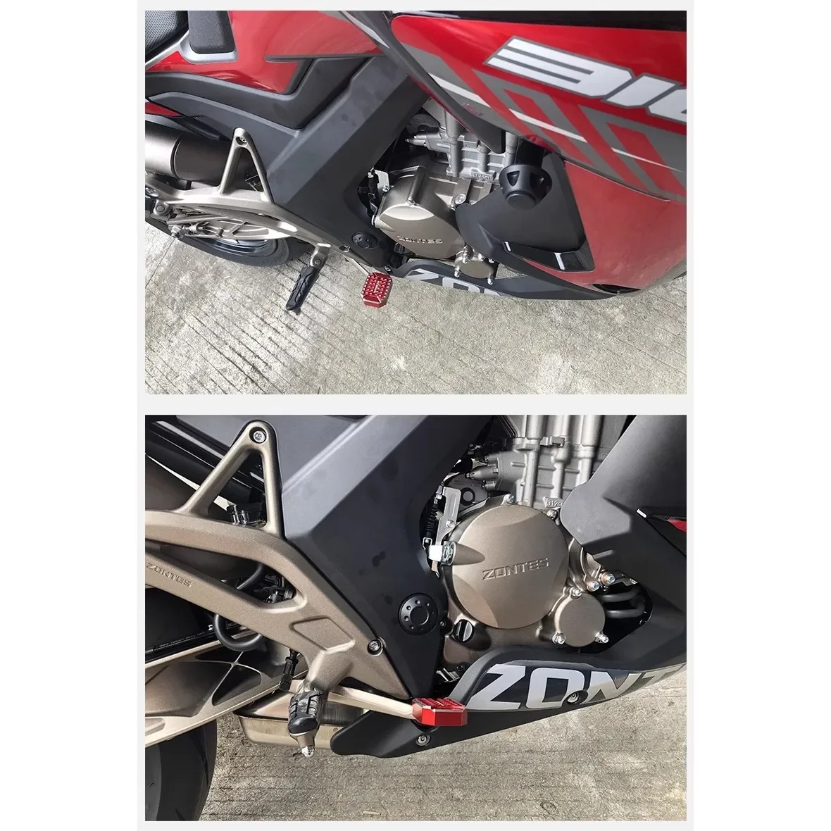

Suitable for ZONTES modification accessories 310X-T brake pedal ZT310R ghost 250S enlarged rear brake pedal ZT310X ZT310T