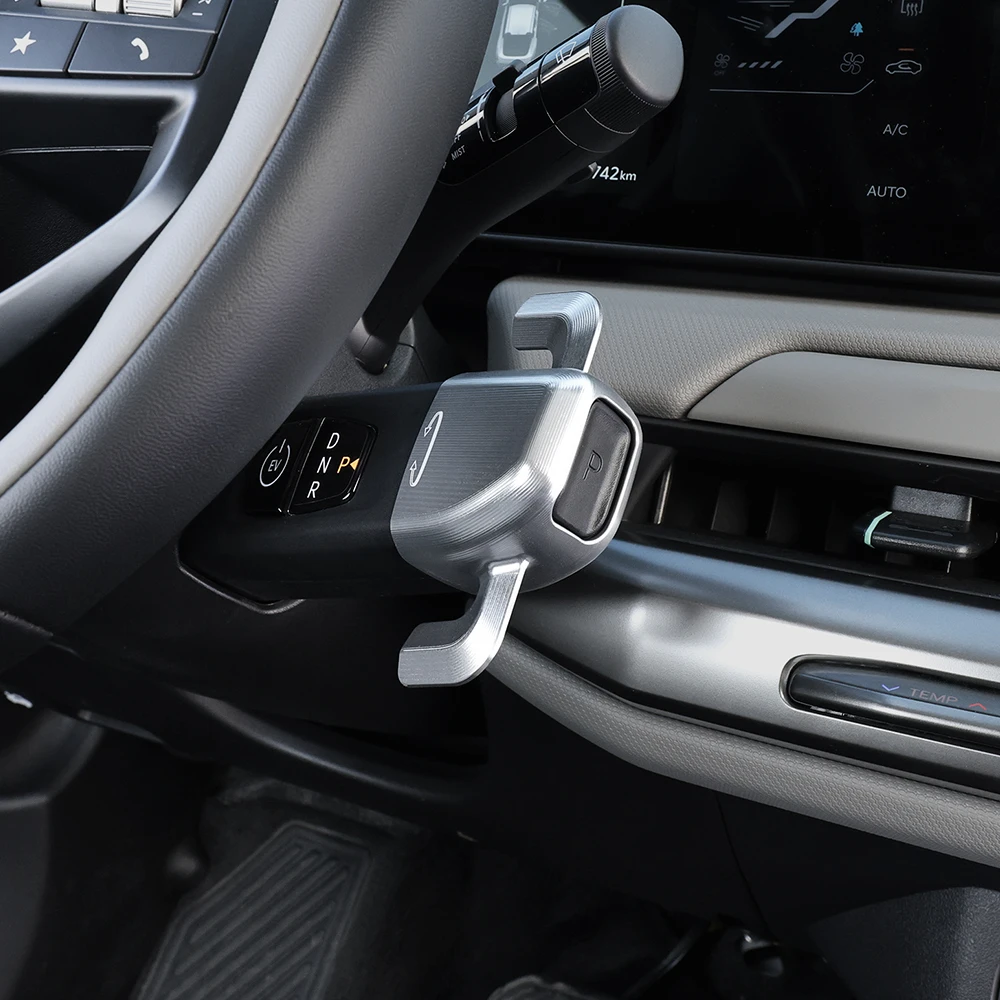 

For Kia EV3/EV4/EV5/EV9/PV5/TASMAN Car Aluminum Alloy Steering Wheel Gear Shift Knob Assistor Button Trim Cover Accessories