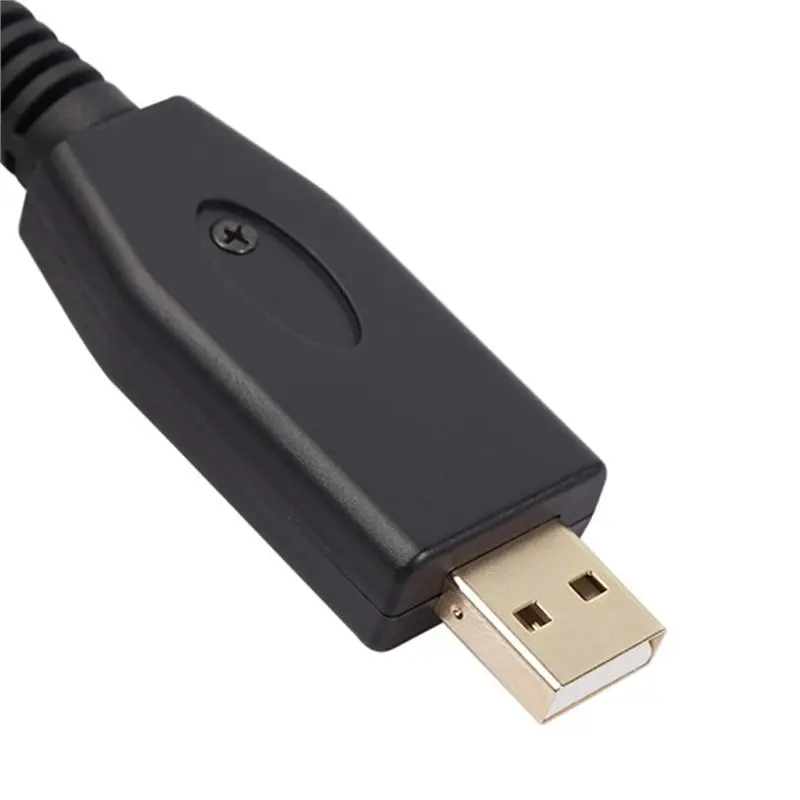 DT51 USB to 6.35mm Interface Cable for Electric Guitar Recording with Connectors and Noise Reduction 3 Meter