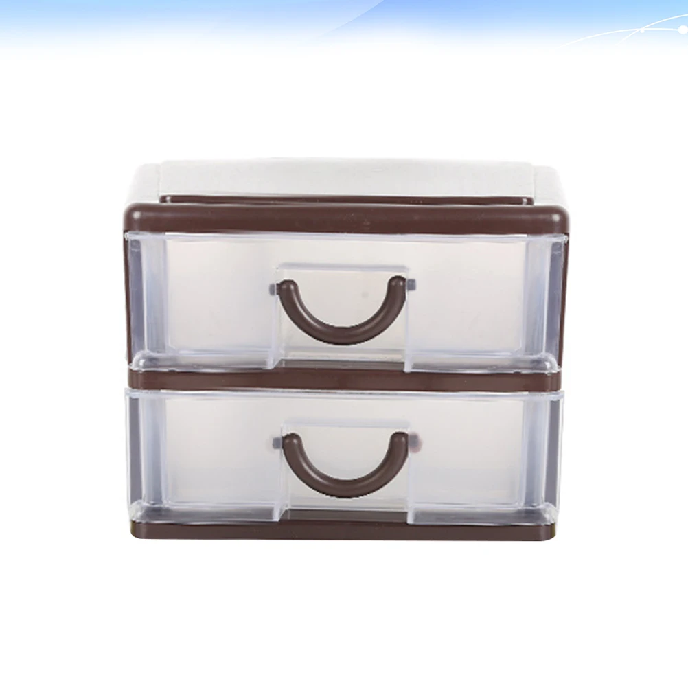 

Document Organizer Desktop Storage Box Plastic Drawer Cabinet for Office Home Sundries Container Storage Case Organizer Divider