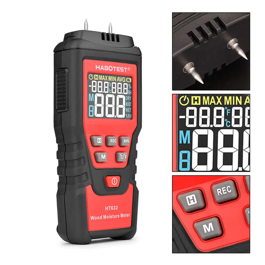 SMART SENSOR Digital Dissolved Oxygen Detector Meter Portable DO Tester Water Quality Tester Dissolved Oxygen Analyzer Wholesale