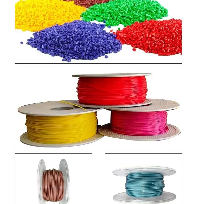 Electric Servo Extruder Machine, Precision Temperature Control Handheld Plastic Pellet Extruder for 3D Printing Filament
