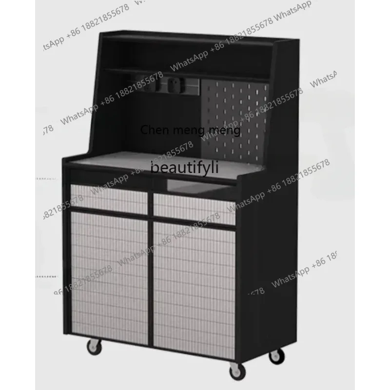 

SS new styleMobile coffee cabinet, modern designer dining side cabinet against the wall, light luxury minimalist tea cabinetss 7