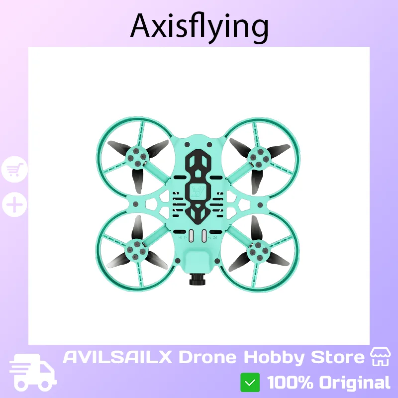 Axisflying POCKEY 20 2 Inch FPV Whoop ELRS 2.4G H743 AIO 6000KV RC Quadcopter