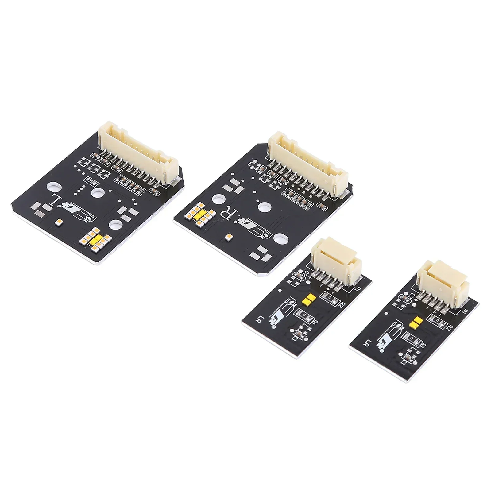 4Pcs Yellow DRL LED Boards For M3 M4 2021-2024 Headlight Angel Eyes 63119851047/48 63119851051/52 Automotive Accessories