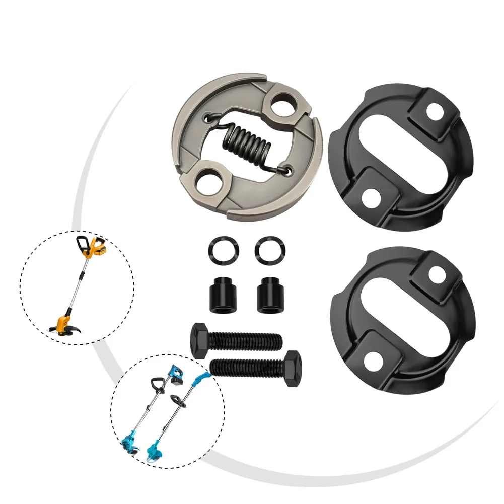 Premium Clutch Kit For Trimmers & Brushcutters: Fits FS90FC100 Models Metal Clutch And Screw Kit For Brush Cutter Engine