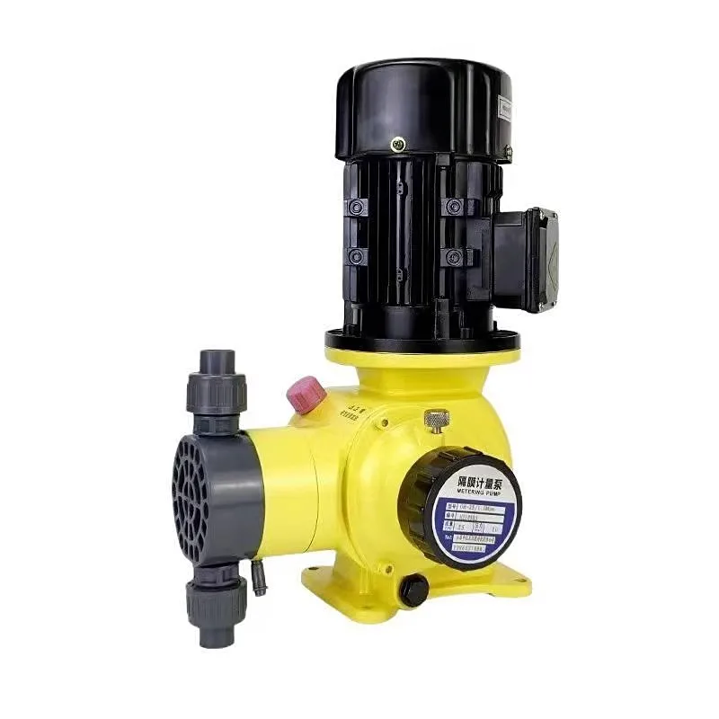 

Mechanical diaphragm electromagnetic metering pump Large flow of sewage Adjustable acid and alkali resistant corrosion