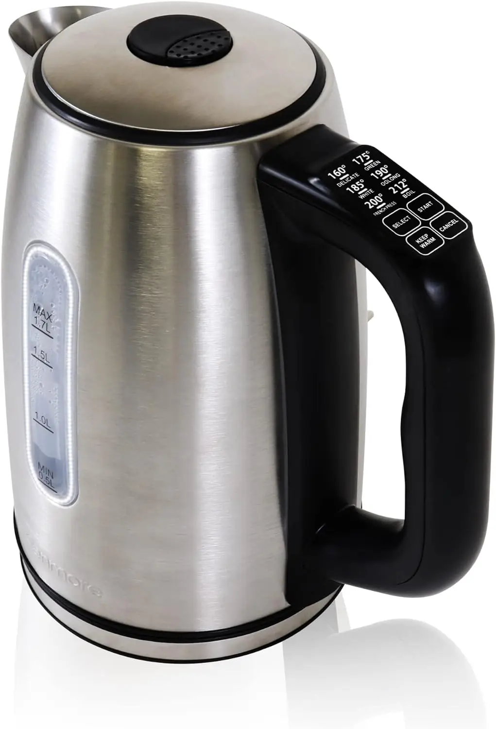 Cuisinart 1.7-Liter Stainless Steel Cordless Electric Kettle with 6 Preset Temperatures