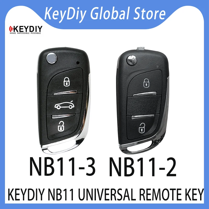 

KeyDiy NB11-3 NB11-2 DS type Universal remote keys for ID46 ID47 electronic chip type for KD900/KD MAX/KD MINI prog/KD X2/KD X4
