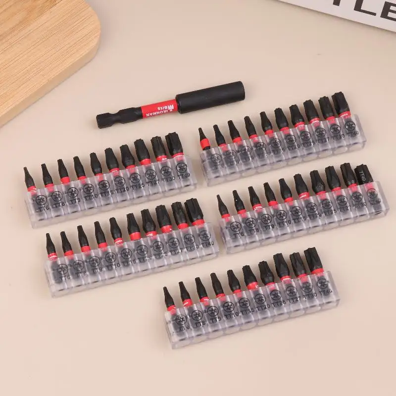 1Set Multi Hex Head Metric Insert Bits Set,S2 Steel Hex Screwdriver Bit Set With Base And 3 In Bit Holder