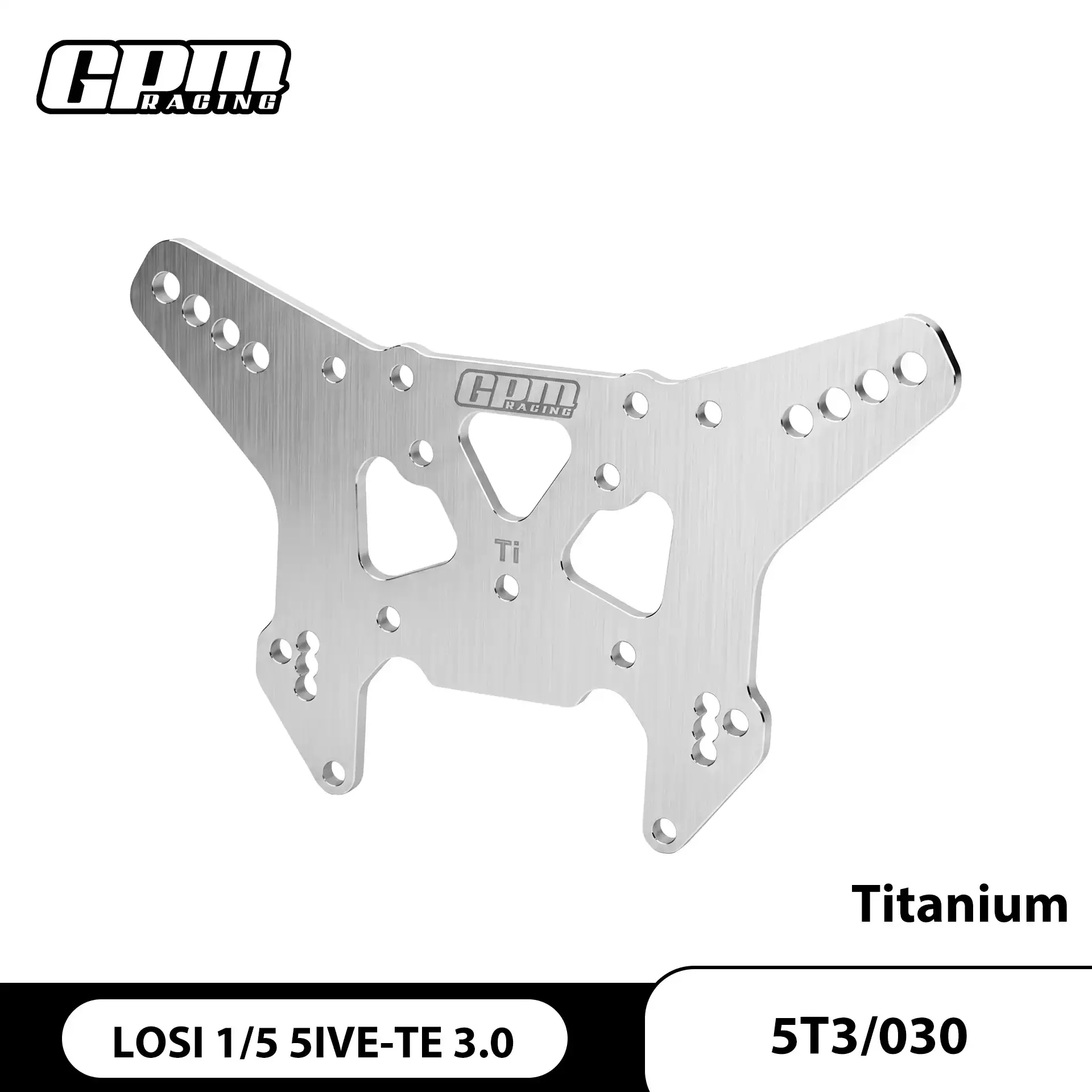LOSI 5T 3.0 upgraded titanium alloy rear suspension plate