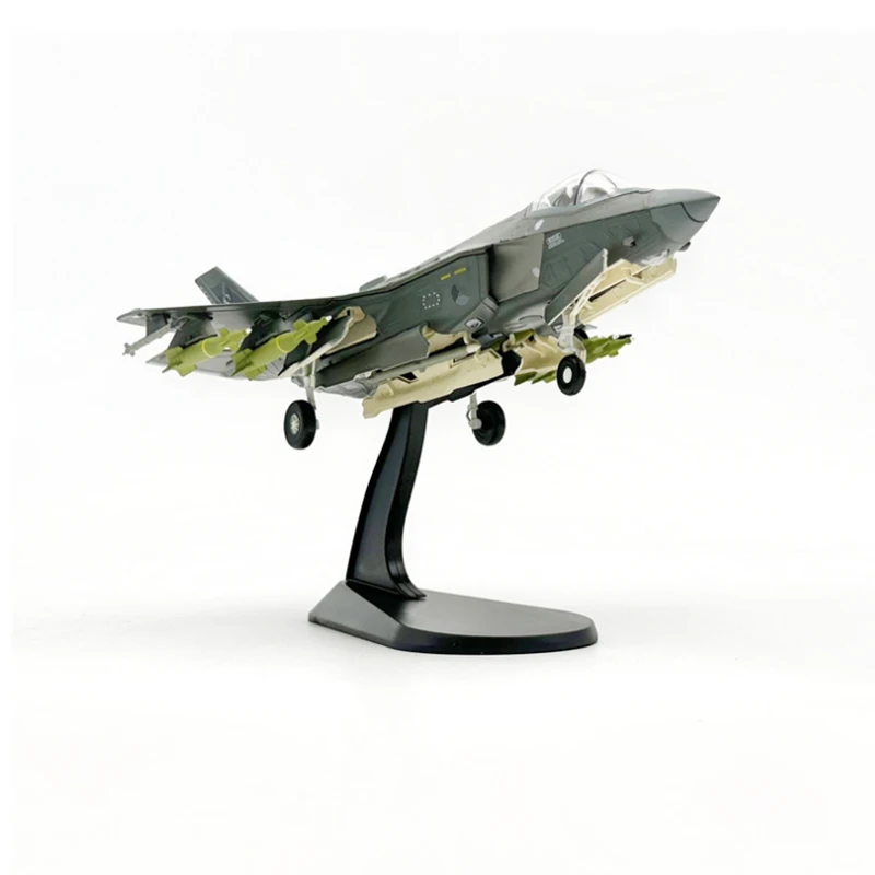دييكاست سبيكة معدنية 1/72 مقياس السلاح الجو النهائي F35 F35A F-35A F-35 طائرة مقاتلة نموذج طائرة لجمع