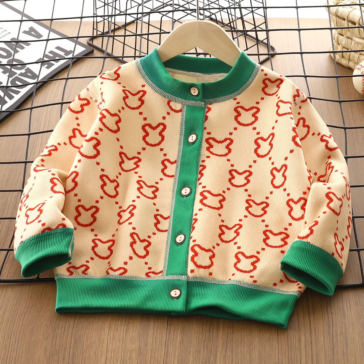 Hoodie Cardigan Coat Autumn Winter New Boys Children Casual Fashionable Comfortable Grils All-matching Long Sleeves