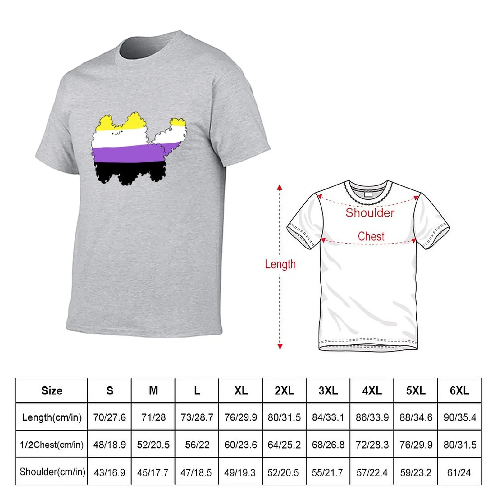 Non-binary cat :3 T-Shirt boys whites animal prinfor boys cute clothes men t shirt