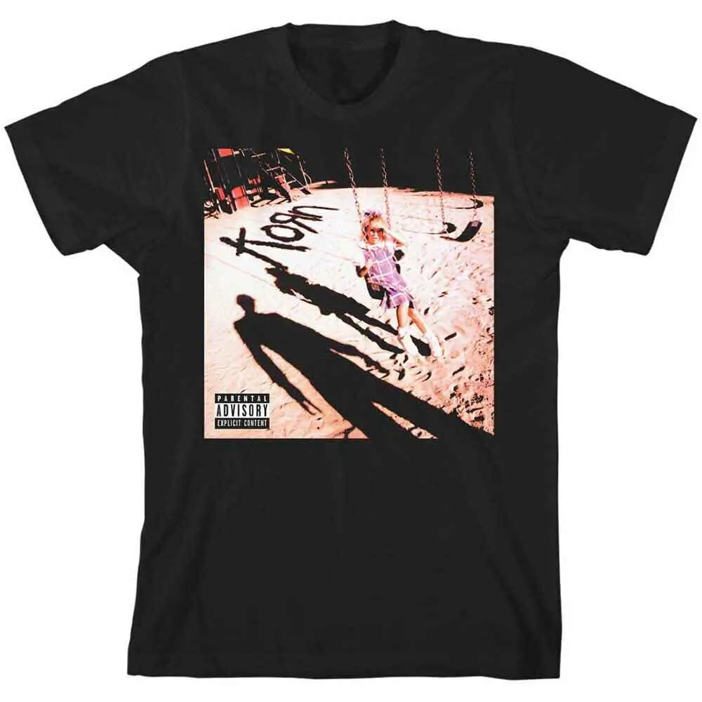 

** KORN Self Titled Album Cover Official Licensed T-shirt ** High Quality 100%Cotton Short Sleeve