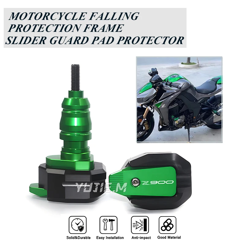 

Для Z900 Z 900 2017-2021 2018 2019 2020 мотоциклетная защитная рамка, слайдер, обтекатель, защита от ударов