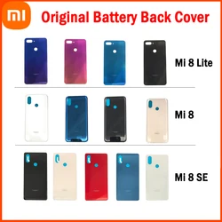 Replacement Rear Glass Battery Back Cover Case Door Housing For Xiaomi Mi8 Lite Mi 8 Young 8X SE 8SE Phone Parts Shell Replac