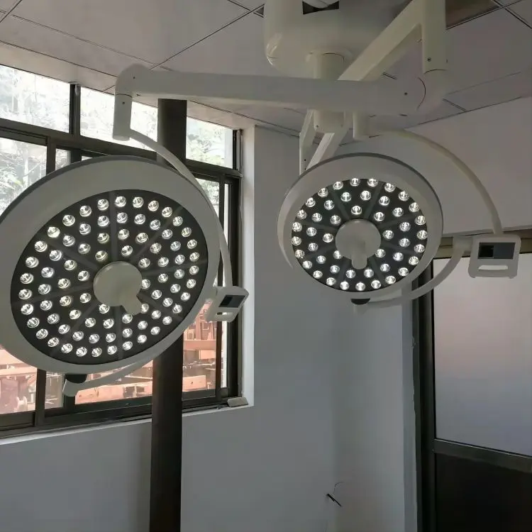 Manufacturer cheap price ceiling mounted led shadowless operation light surgical lamp