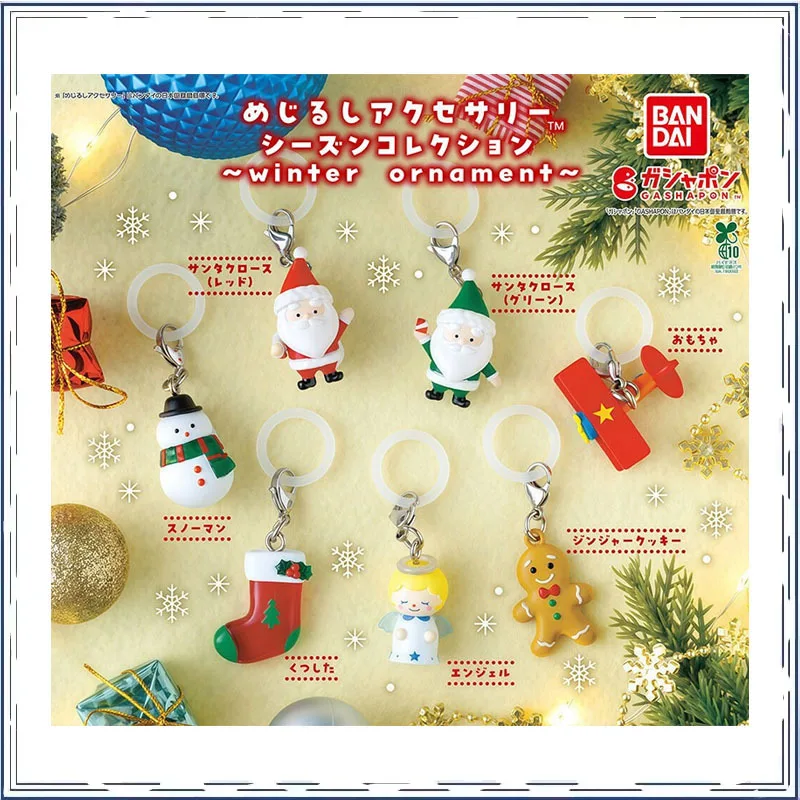 

Christmas Pendant Gashapon Decoration Action Figure Model Kids Toy Christmas Gifts Collectible Toy