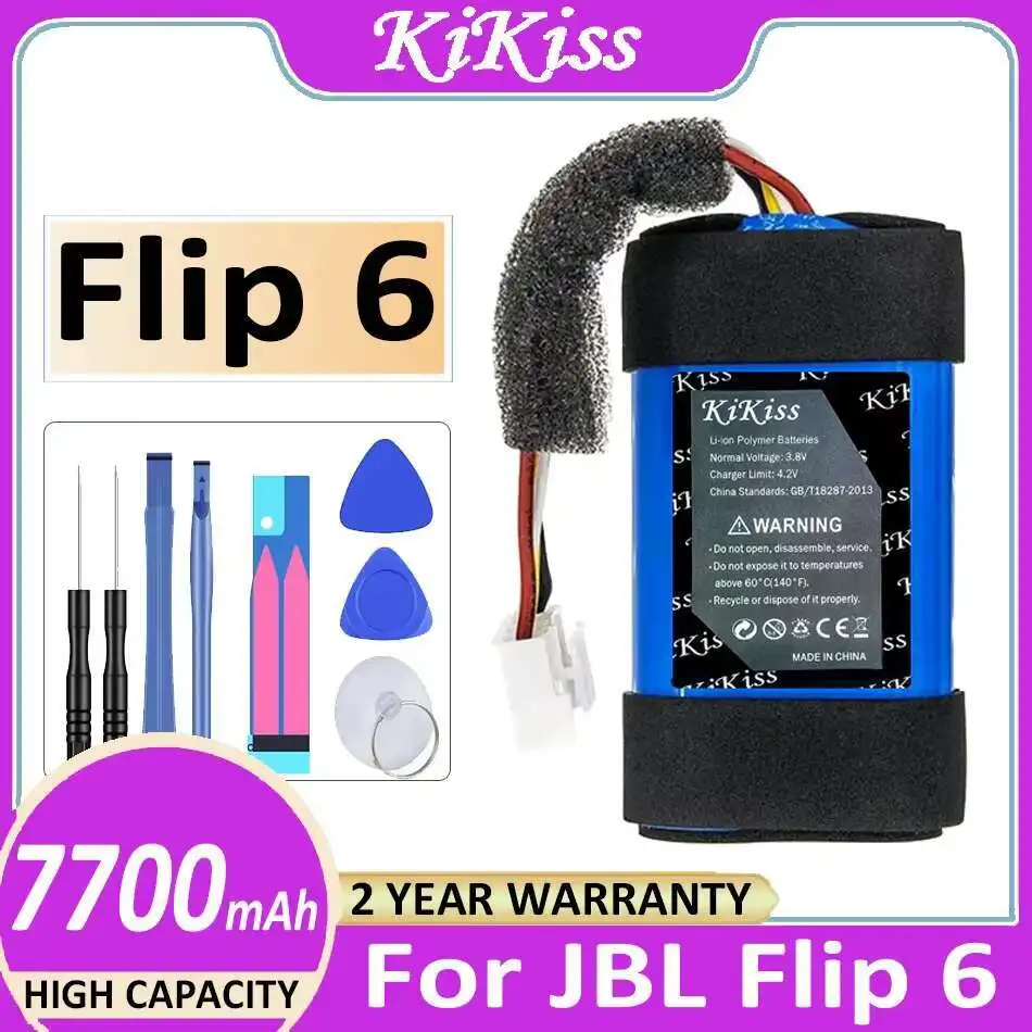 

Портативный Bluetooth-динамик, долговечный, прочный для Jbl Flip 6 Flip6 7700 мАч