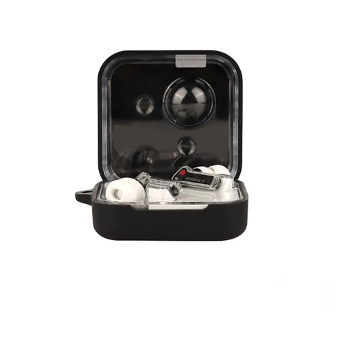 Imagen 1 del producto For Nothing Ear (2)-funda protectora de auriculares con gancho, funda de silicona lavable, resistente a impactos, para nada en la oreja 2