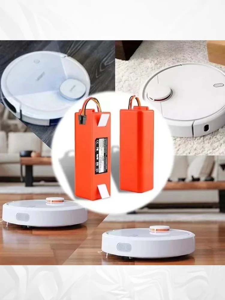 New Battery XJT-2P4S-5200 For XIAOMI 1S 1ST Roborock SDJQR01RR Sweeping Mopping Robot Vacuum Cleaner 5200mAh - Image 5