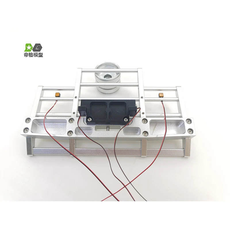 กันชนหน้าโลหะรูปสัตว์สำหรับรถบรรทุกของเล่น Tamiya KING HAULER GRAND HAULER 1/14 RC อะไหล่ DIY