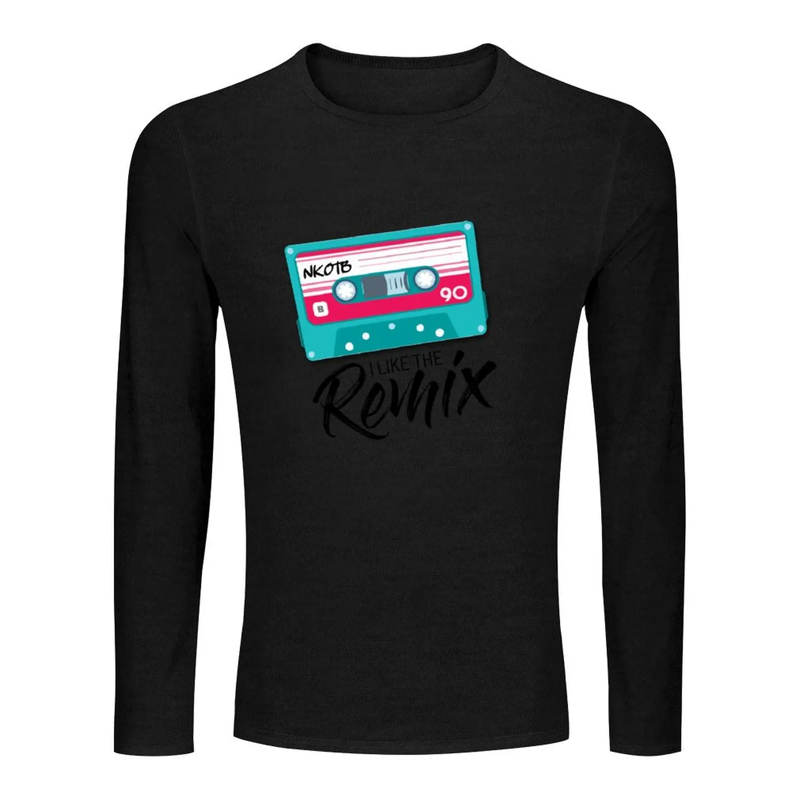 I Like the Remix Long T-Shirt plus size tops black t shirts shirts graphic tees mens champion t shirts