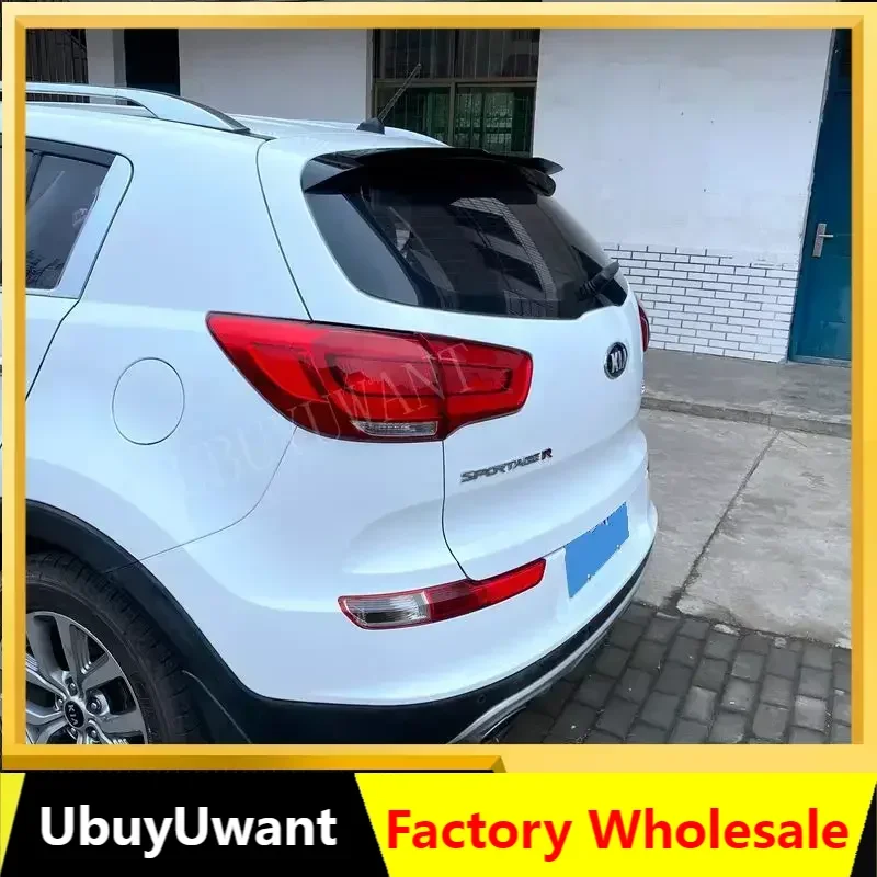 For Kia Sportage spoiler 2011-2017 High quality ABS material Automotive Rear wing Primer color rear spoiler for Kia Sportage R