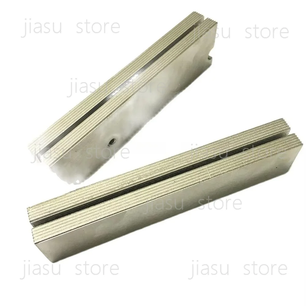 Vertical Packaging Machine Horizontal Seal Heat Steel Block,Three Side Sealing Module stripe,Cross line Clamp1pair