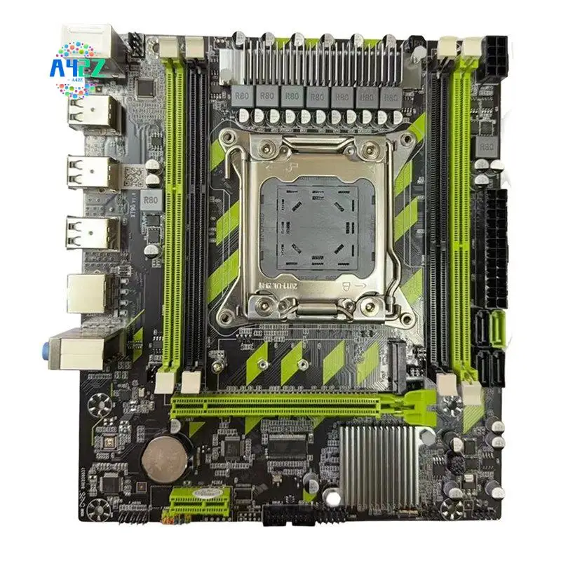 

A42Z-X79G DDR3 Motherboard LGA2011 4XDDR3 RECC Slots M.2 NVME PCI-E X16 SATA3.0 Server X79 Gaming Motherboard