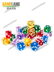 19mm Acrylic Citibank Dice Right Angle Big Dice Texas Poker Casino Sieve