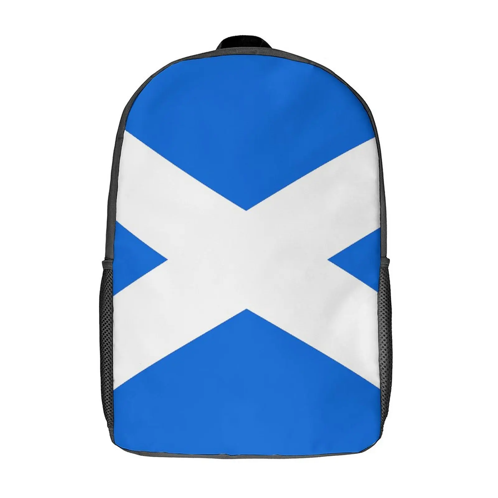 

Scottish Flag 3 in 1 Set 17 Inch Backpack Lunch Bag Pen Bag Picnics Graphic Vintage Secure Knapsack Comfortable