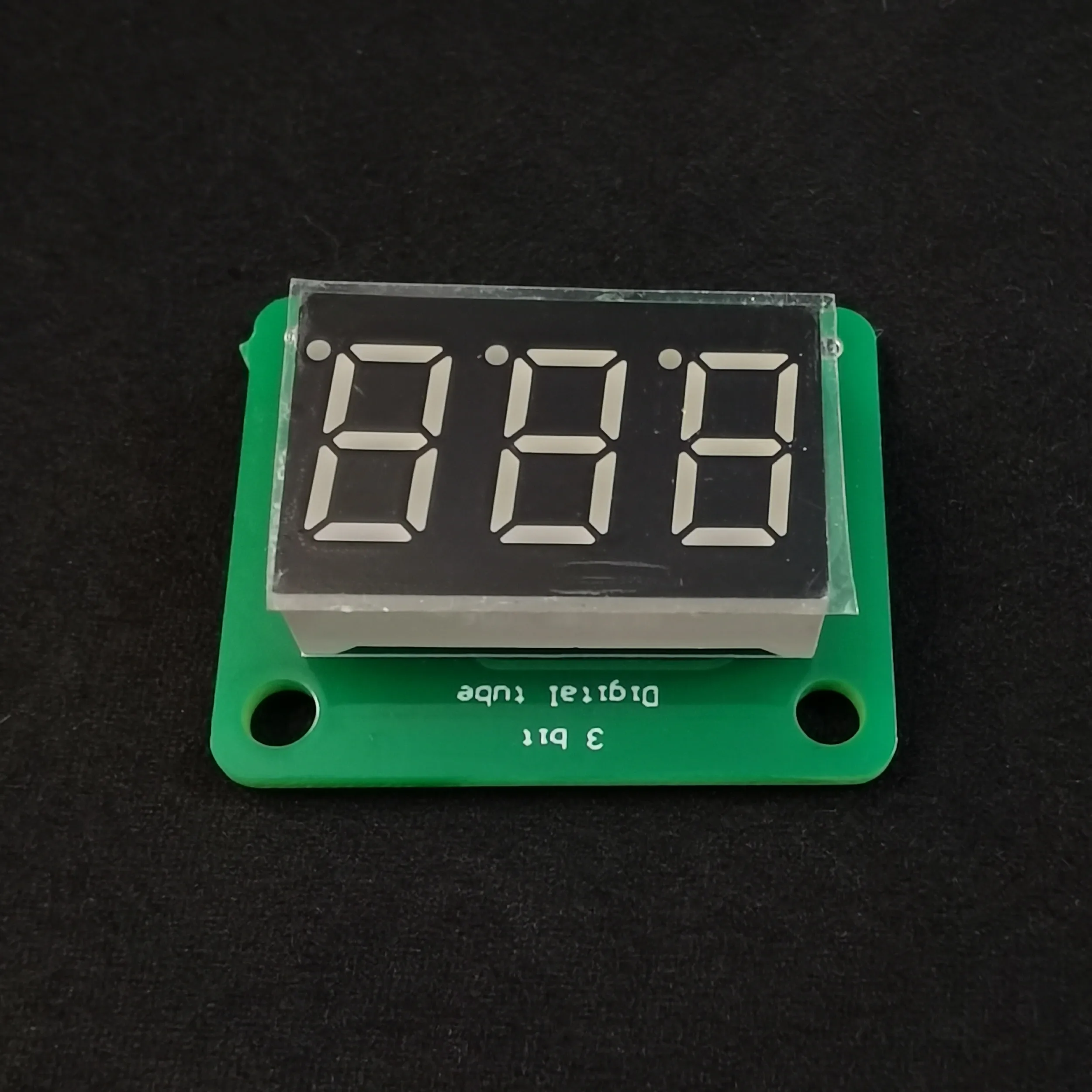 Pantalla LED Digital de 0,36 pulgadas, módulo LED de 7 segmentos, 5 colores disponibles para Arduino STM32 STC AVR, 3 Bits