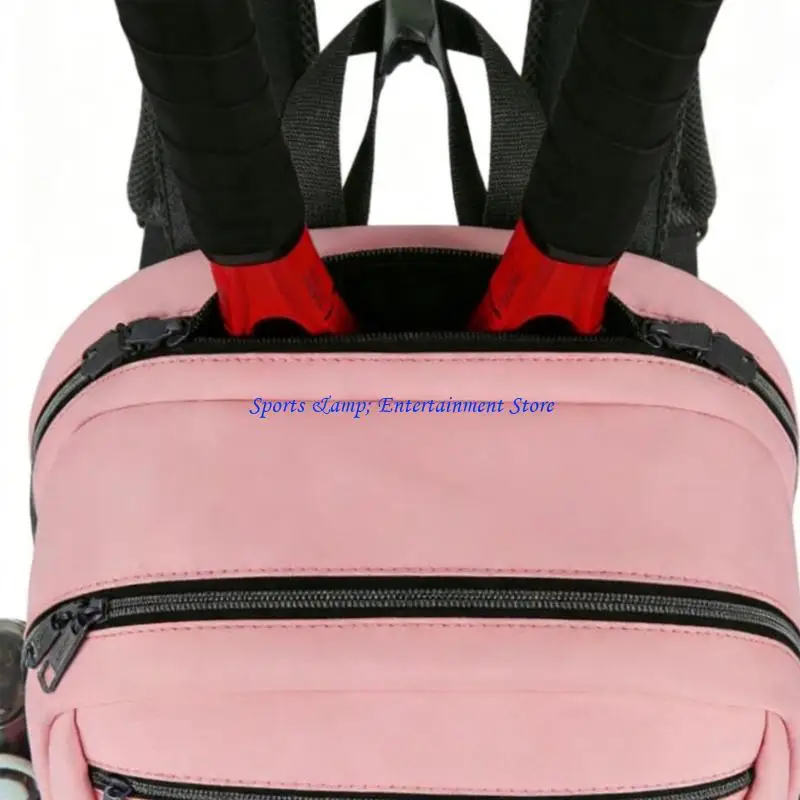 

G7NF Professional Tennis Backpack Badminton 2 Rackets Tennis Handbag with Separate Shoe Large Capacity Tennis Bag