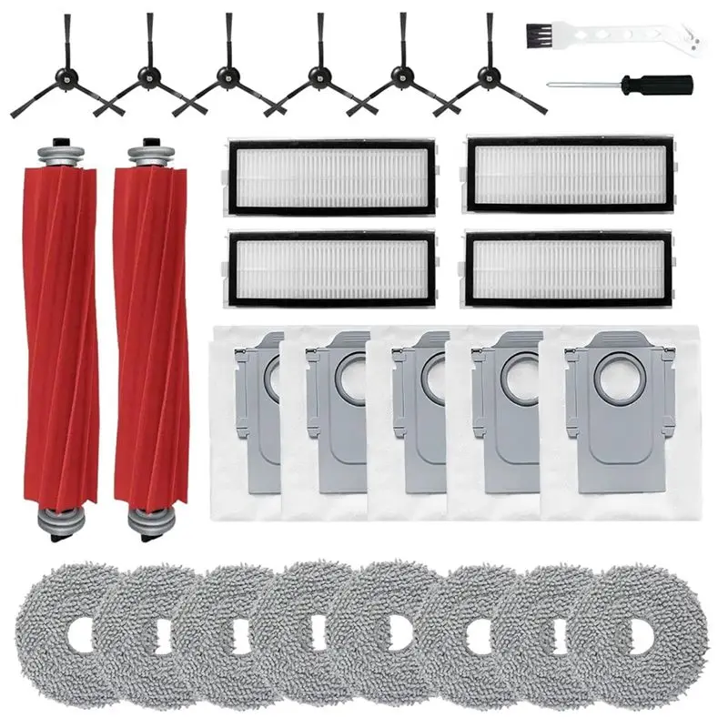 

Комплект аксессуаров AEB0 для робота-пылесоса Roborock Qrevo S/Pro/Plus/Qrevo Maxv, запасные части