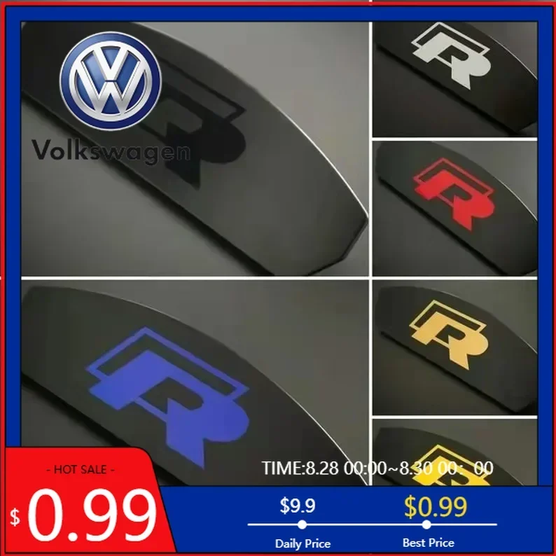 

Набор из 10 термостойких водонепроницаемых виниловых наклеек для тормозных суппортов VW 2026 для Audi R