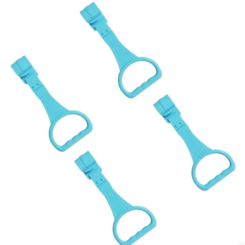 54DA 4 قطع روضة أطفال حلقات مساعدة للتنقل لحديثي الولادة ممارسة واقفة نونسليب لتنمية مهارات المشي المبكر #5