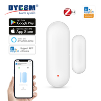 APP Alerts - EWeLink Zigbee Wireless Door And Window Sensor For Theft Monitoring, Compatible With Alexa And Google Home.