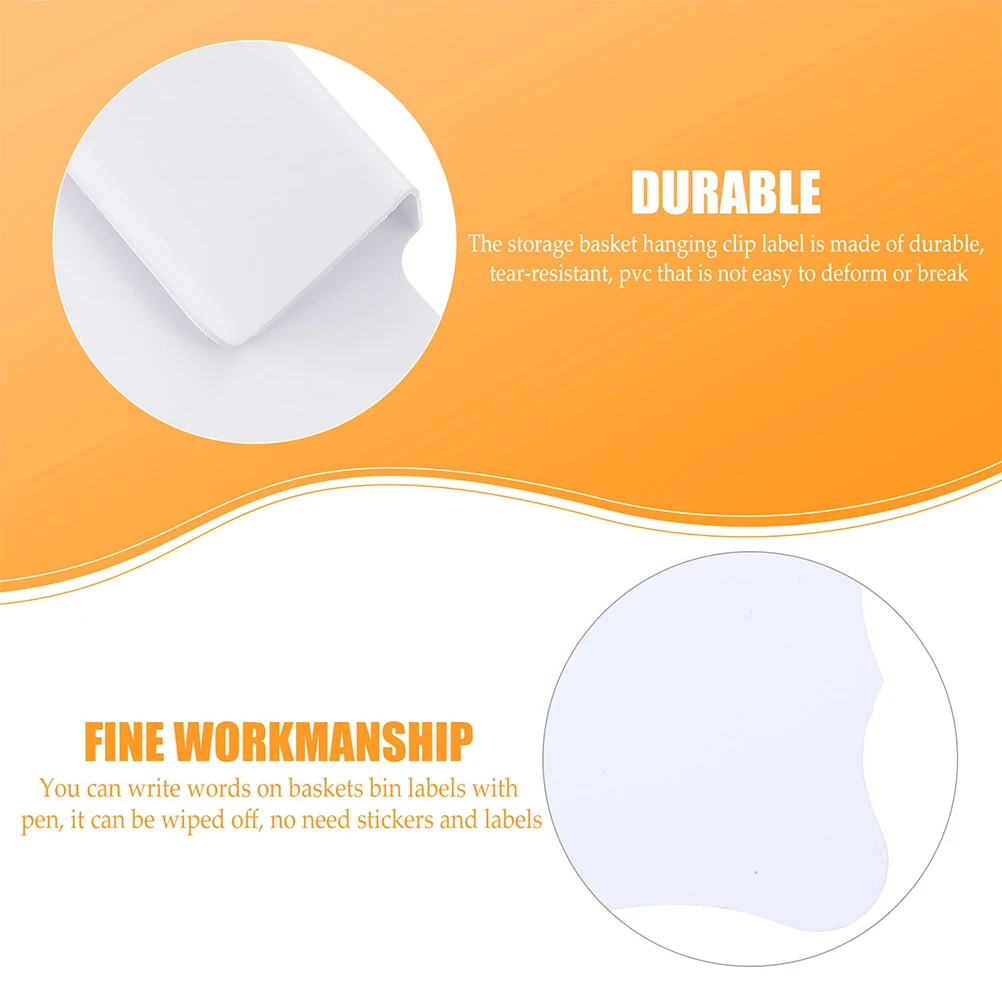 

10PCS Price Labels Erasable Water Erasable Label Plate Washable Supermarket Retail Store Display PVC Material Safe Use Storage