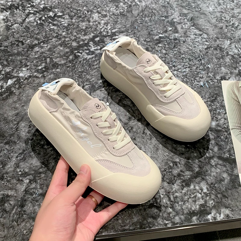 快適でキュートな女性用スニーカー,用途が広い通気性のあるフラットシューズ,新しい夏のコレクション2023