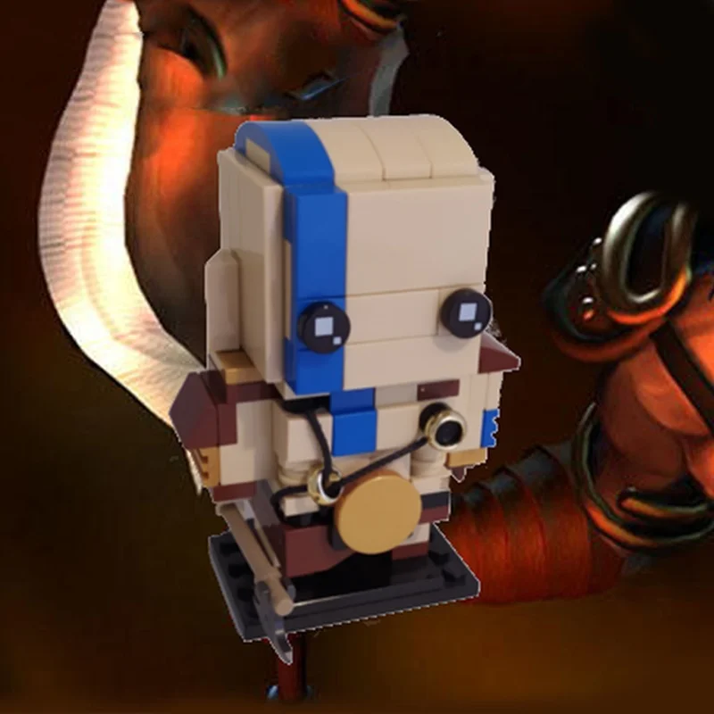 135 個 MOC バーバリアン ディアブロ II ブリックヘッドズ モデルビルディング クリスマスギフト ブロック アーキテクチャおもちゃ DIY クリエイティブアイデア ブリック