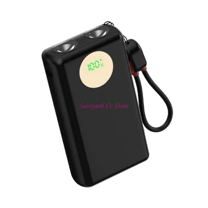 N3UC Fast Power Banks DIY 2x21700 Battery Case Shell Not Require Welding Double LED Digital Display Battery Case